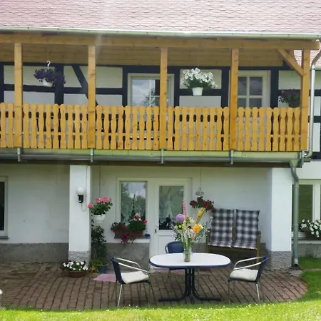 Baerenhof Langenbernsdorf Appartement Buitenkant foto
