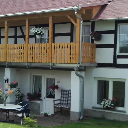 Baerenhof Langenbernsdorf Appartement Buitenkant foto